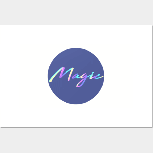 Magic Text Simple Posters and Art